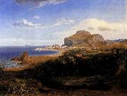 Carl Rottmann Cefalu oil